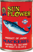 sun flower BRAND 16026 SUNFLOWER MACKEREL(RED)