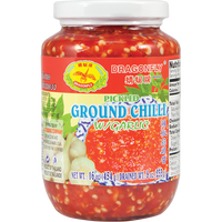 DF PICKLED RD CHILI SCE W/GARL 24X16OZ