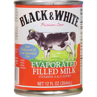 black & white BRAND 33222 BLACK & WHITE EVAP. MILK
