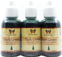 butterfly BRAND 33615 FOOD COLOR (DARK GREEN)