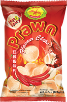 dragonfly BRAND 37103 DF HOT & SPICY PRAWN CHIPS