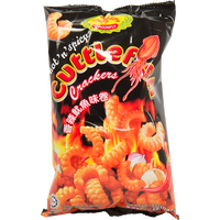 dragonfly BRAND 37107 DF HOT&SPICY CUTTLEFISH CRKERS