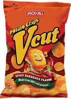 other BRAND 37691 D VCUT POTATO CHIPS SPICY BBQ