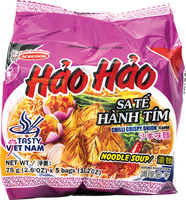 acecook BRAND 45312 CHILI CRISPY ONION NOODLE(5PK)