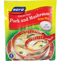 nora BRAND 54128 NORA PORK & MUSHROOM SOUP