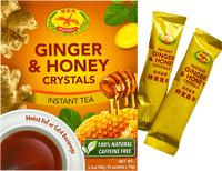 dragonfly BRAND 68090 D DF INSTANT HONEY GINGER TEA