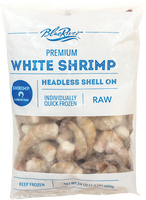blue river BRAND 71416 FZ 31/35 HLSO WHTE SHRIMP IQF
