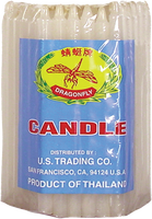 dragonfly BRAND 82426 DF WAX CANDLE #15 (WHITE)(5")