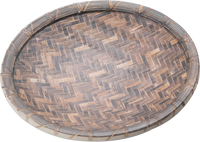 other BRAND 85101 CURVED ROUND PLATE 12'' BAMBOO