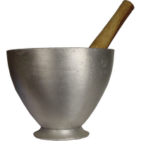other BRAND 86667 ALUM. MORTAR/PESTLE (L)(8.5-9)